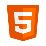 cone laranja do HTML